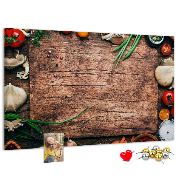Cork memo board Cutting board