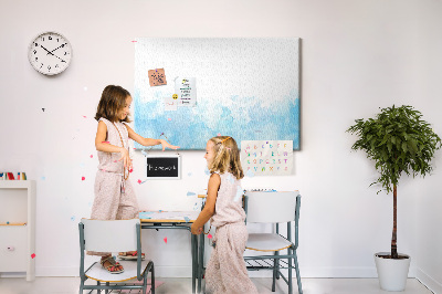 Cork board Painted splashes