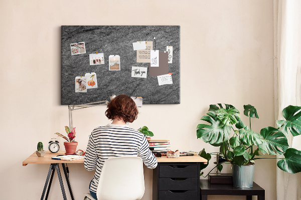 Cork display board Volcanic rock