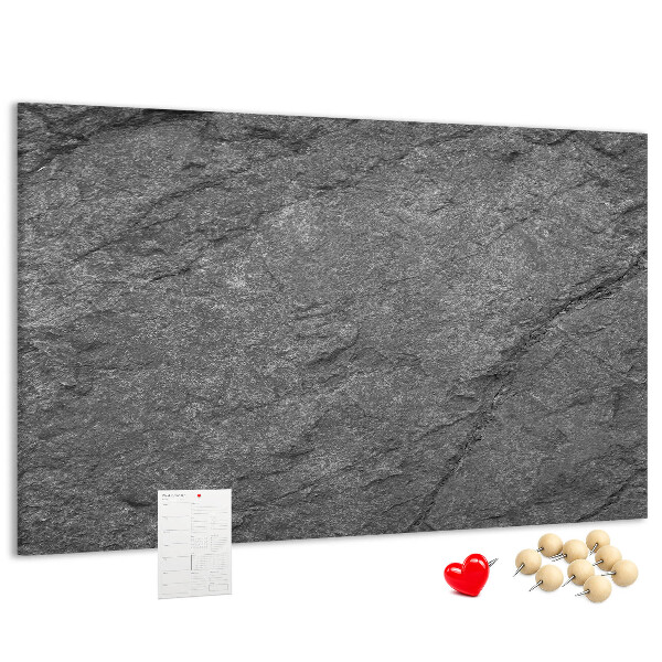 Cork display board Volcanic rock