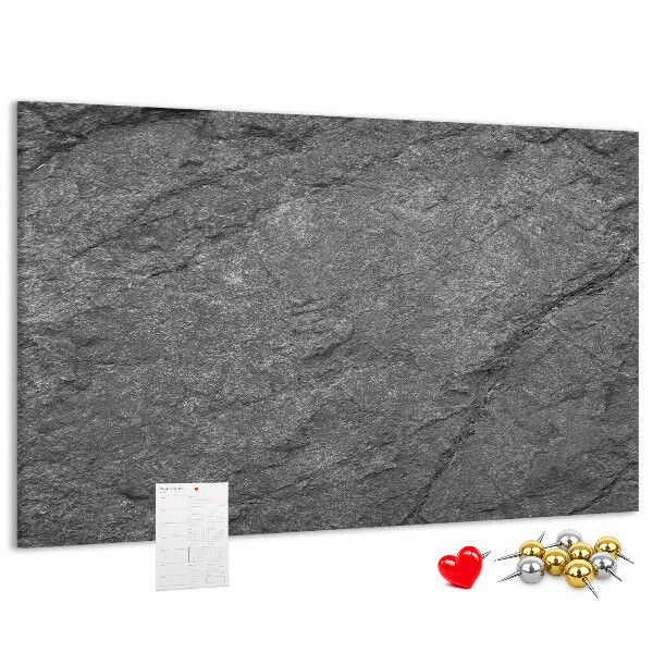 Cork display board Volcanic rock