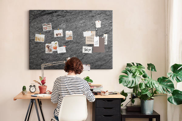 Cork display board Volcanic rock