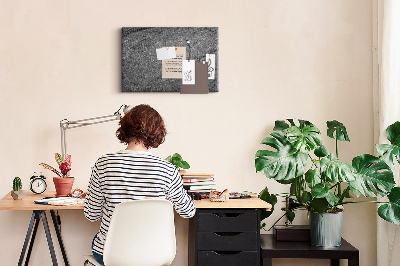Cork display board Volcanic rock
