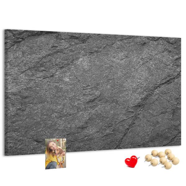 Cork display board Volcanic rock