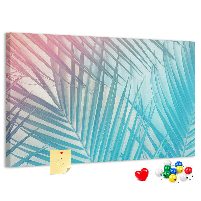 Cork board Tropical palm