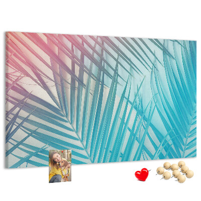 Cork board Tropical palm