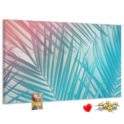 Cork board Tropical palm