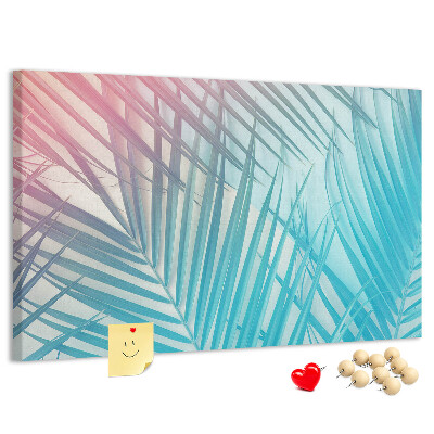 Cork board Tropical palm