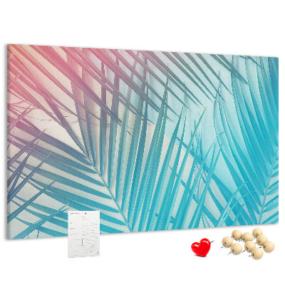 Cork board Tropical palm