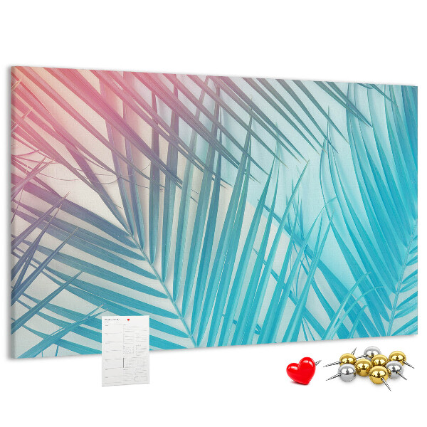 Cork board Tropical palm