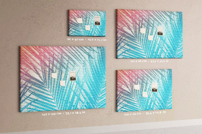 Cork board Tropical palm