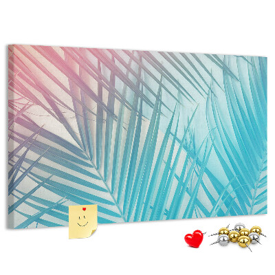 Cork board Tropical palm