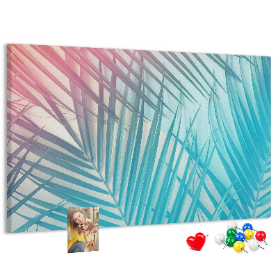 Cork board Tropical palm