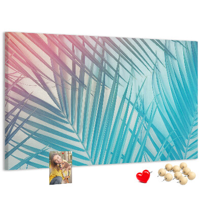 Cork board Tropical palm