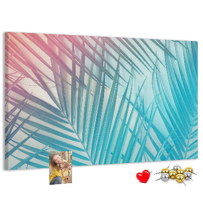 Cork board Tropical palm