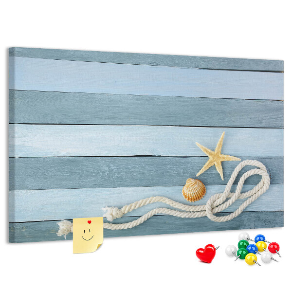 Cork board Boards stripes seashell