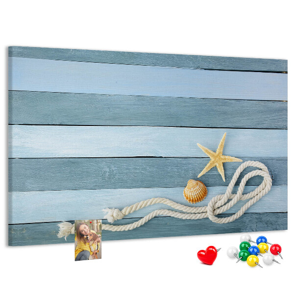 Cork board Boards stripes seashell