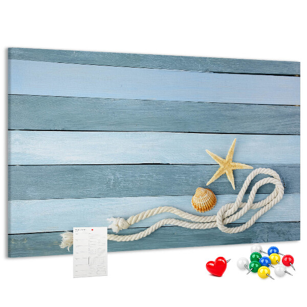 Cork board Boards stripes seashell