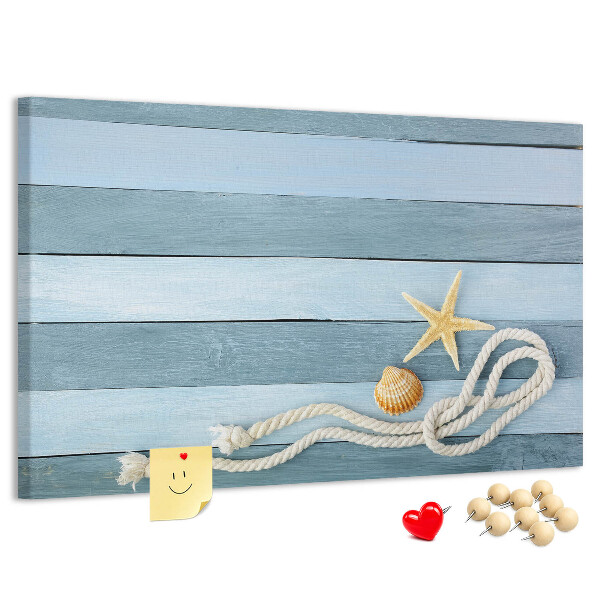 Cork board Boards stripes seashell