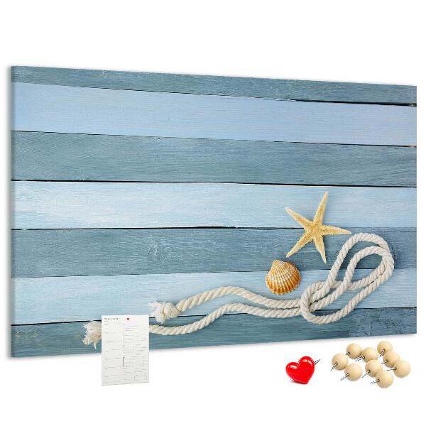 Cork board Boards stripes seashell