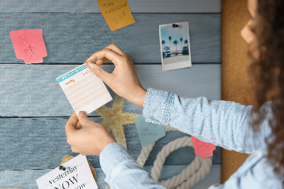 Cork board Boards stripes seashell