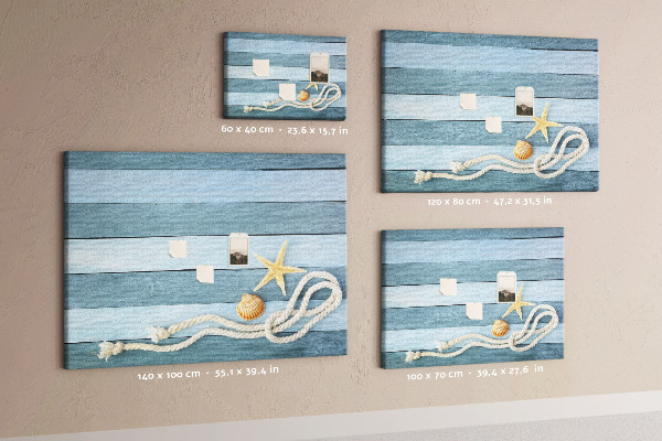 Cork board Boards stripes seashell