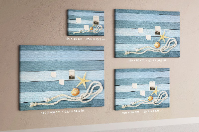 Cork board Boards stripes seashell
