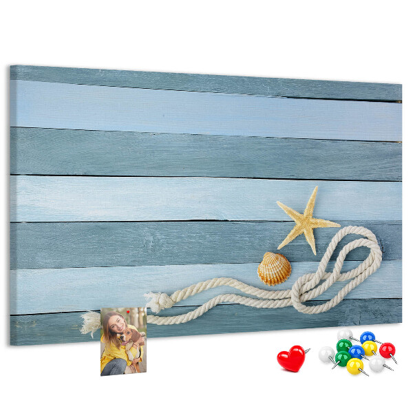 Cork board Boards stripes seashell