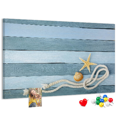 Cork board Boards stripes seashell