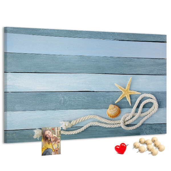 Cork board Boards stripes seashell