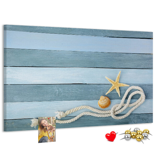 Cork board Boards stripes seashell