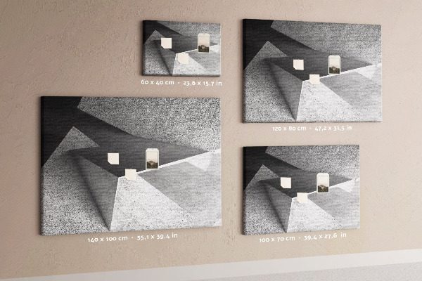 Cork display board Triangles abstraction