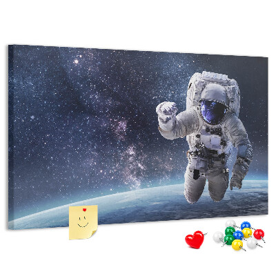 Cork memo board Astronaut