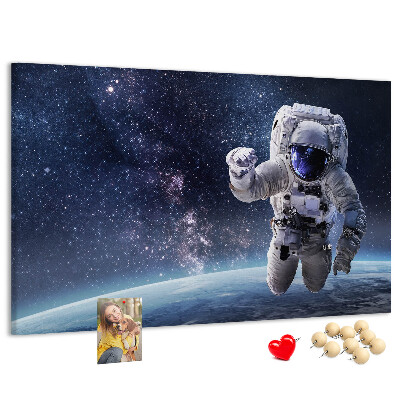 Cork memo board Astronaut