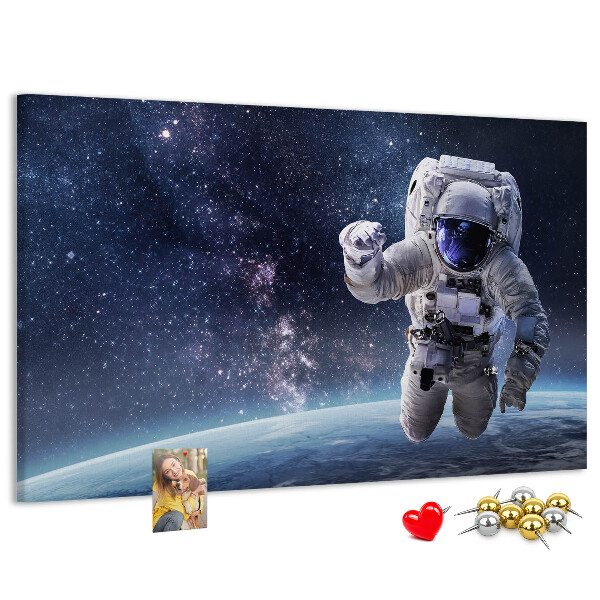 Cork memo board Astronaut