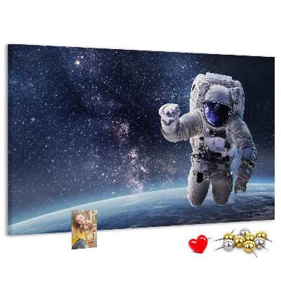 Cork memo board Astronaut