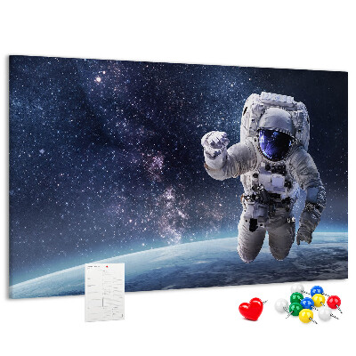 Cork memo board Astronaut