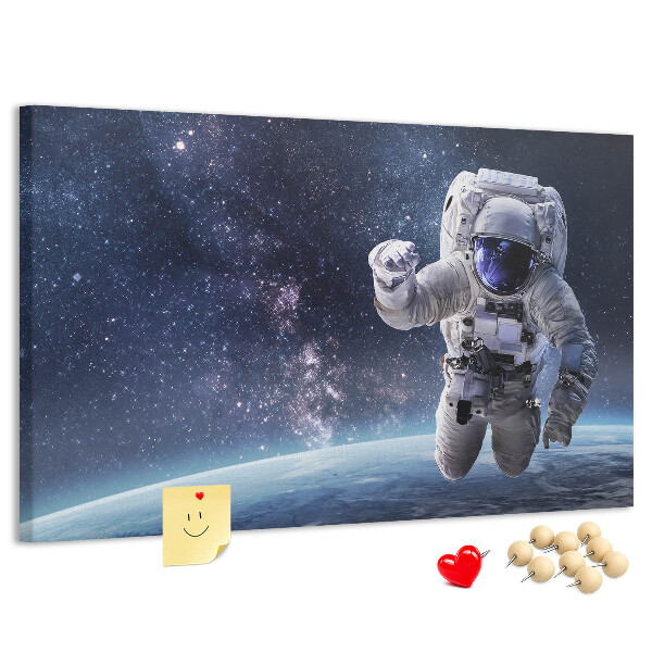 Cork memo board Astronaut