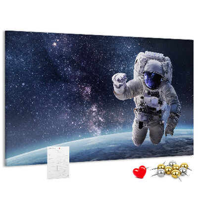 Cork memo board Astronaut