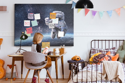 Cork memo board Astronaut