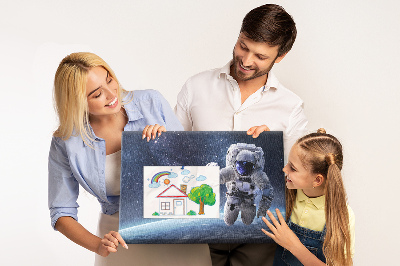 Cork memo board Astronaut