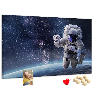 Cork memo board Astronaut