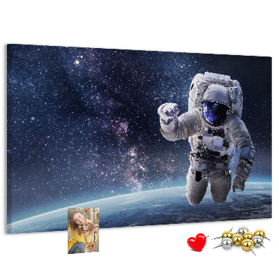 Cork memo board Astronaut
