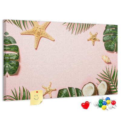 Cork display board Summer mood