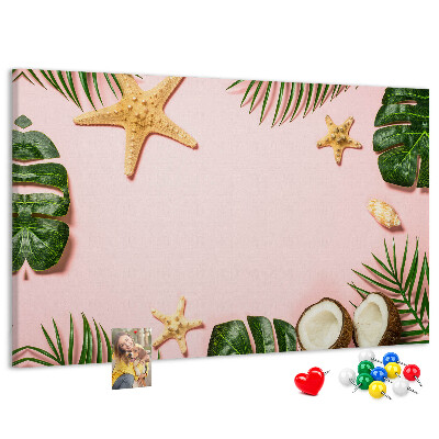 Cork display board Summer mood