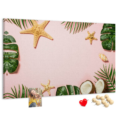 Cork display board Summer mood