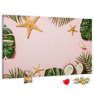 Cork display board Summer mood