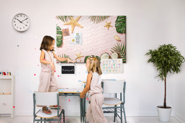 Cork display board Summer mood