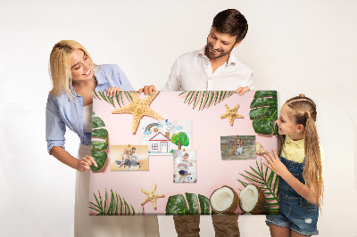 Cork display board Summer mood