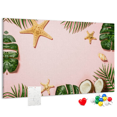 Cork display board Summer mood
